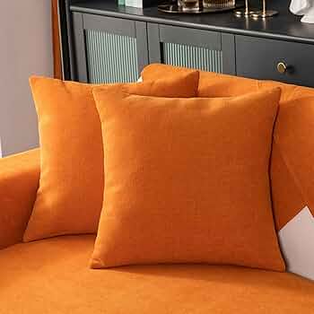 クッションカバー　長方形　オレンジ　49×29 ドリトル クッションカバー 45cm角 コーラルオレンジ | MORIDEN ONLINE